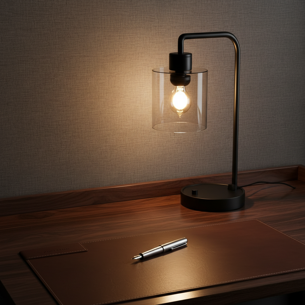Oil Rubbed Bronze Table Lamps Set Of Two With USB Ports